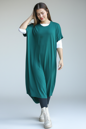 Grön Klänning Eveline Smokepine Green