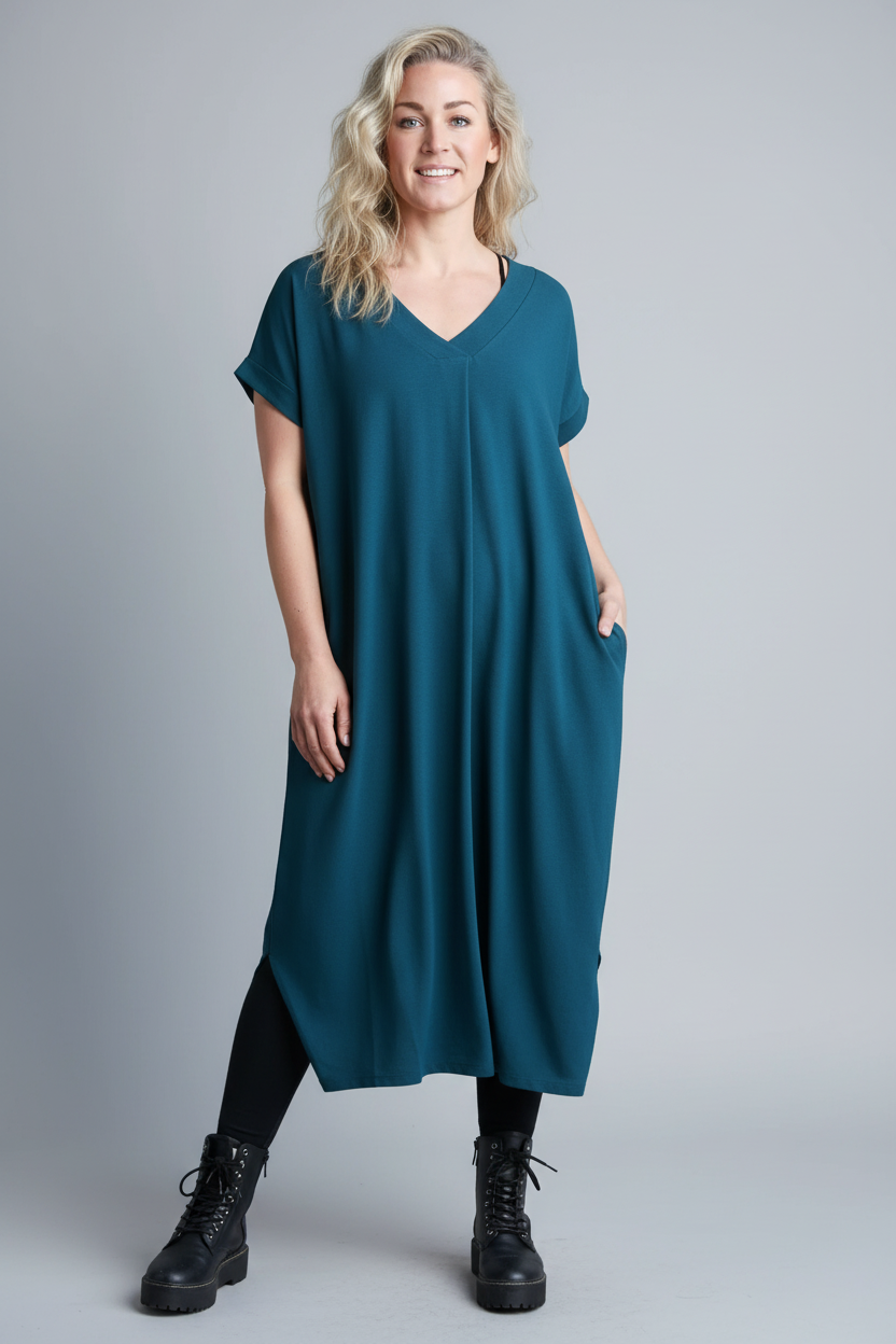 Grön Klänning Roxy Cold Green