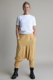 Gul Haremsbyxa Yogi Yellow
