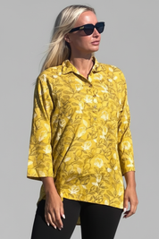 Gul Skjorta Novi Yellow Base