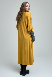 Senapsgul Sahara Cotton Longsleeve Mustard