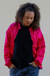 Röd Jacka Bering Red