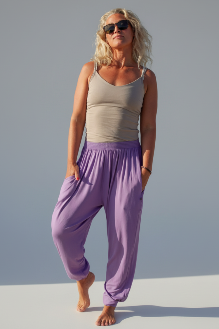 Lila Byxa Pockety Purple