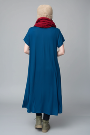 Mörkblå Klänning Ballerina Original Dark Blue