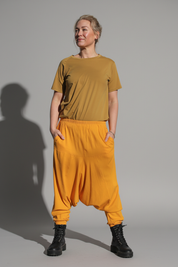 Senapsgul Haremsbyxa Yogi Mustard