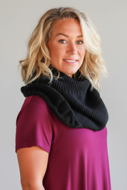 Svart Halsduk Ingrid Black