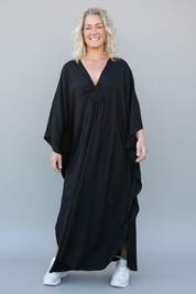 Svart Kaftan Klänning Aylin Black