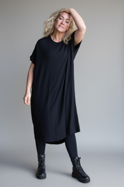 Svart Klänning Eveline Black