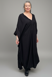 Svart Kaftan Klänning Aylin Black
