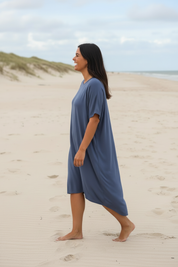 Från sidan, går naturligt