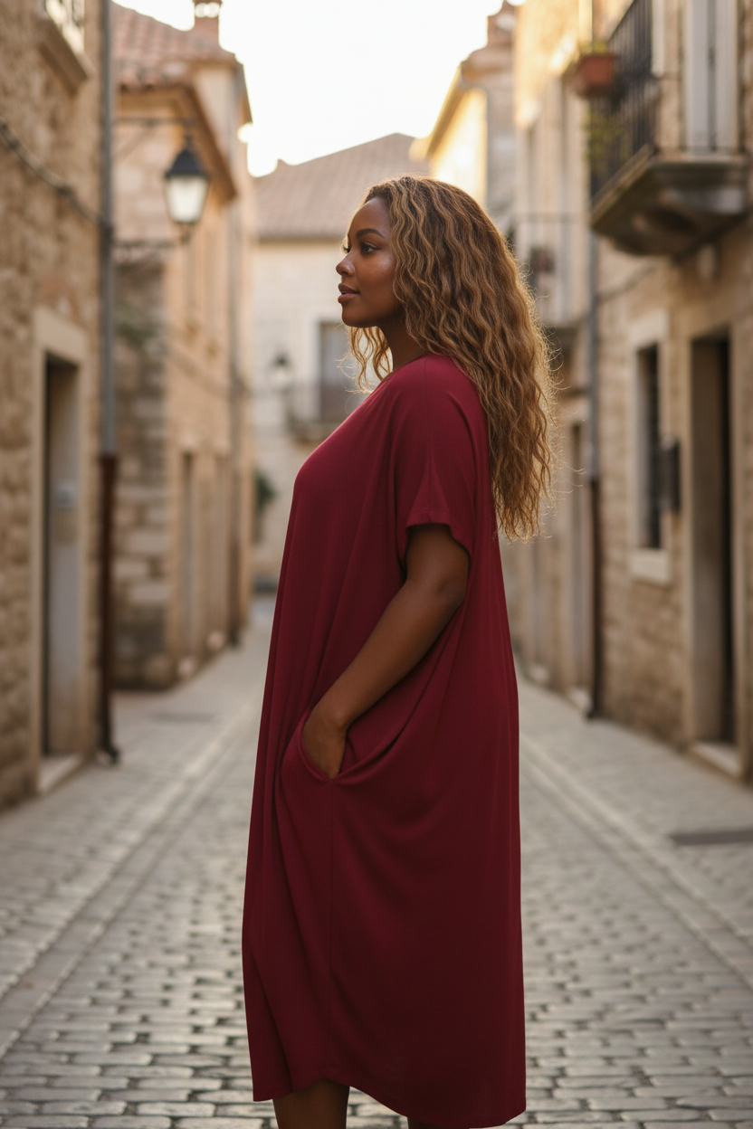 Från sidan i gamla stan