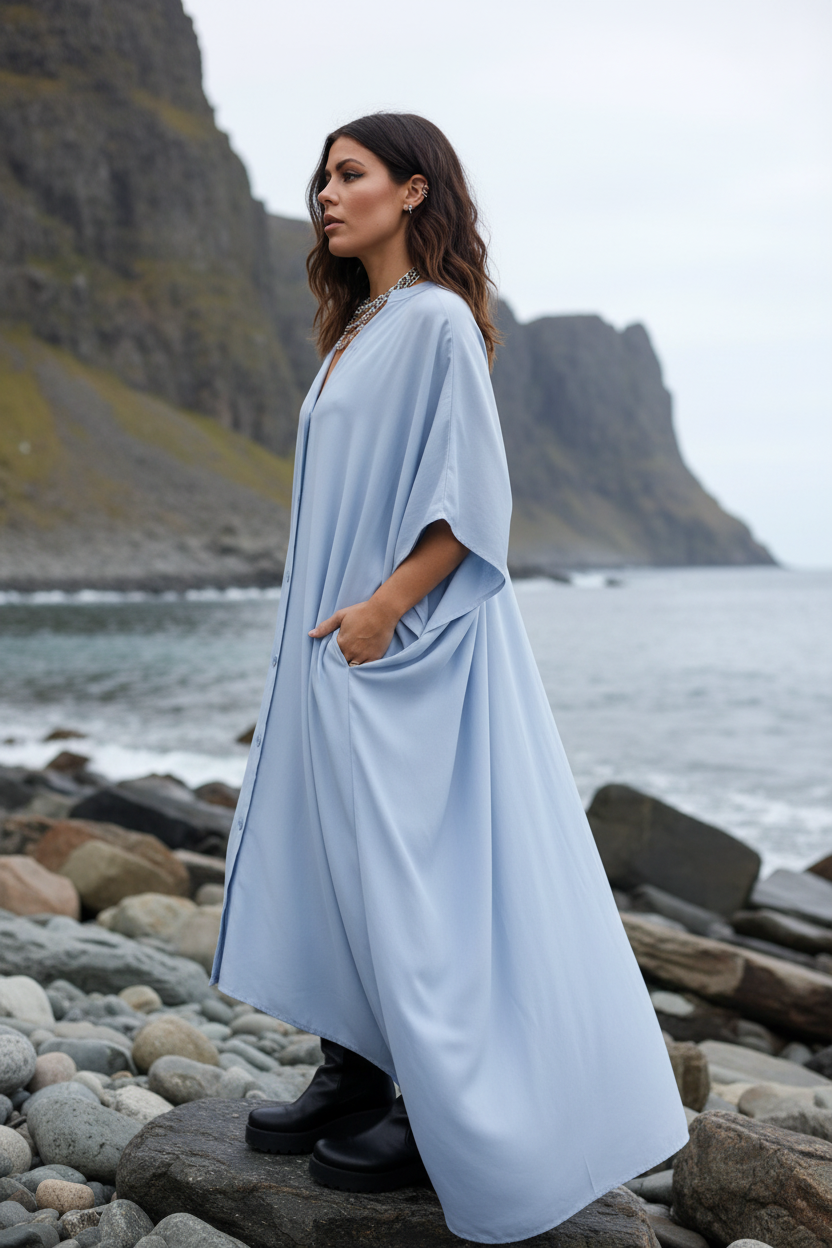 Från sidan vid havet