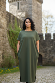 Framifrån vid slottet