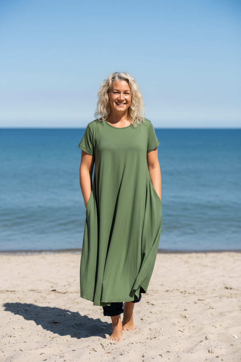 Grön ballerina dagsljus 3