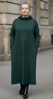 Mörkgrön Klänning Polo Kaftan Dark Green