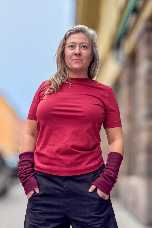 Käsivarrenlämmitin Uusi Maroon Tumbleless