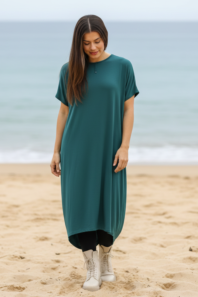 Kallare teal framifrån