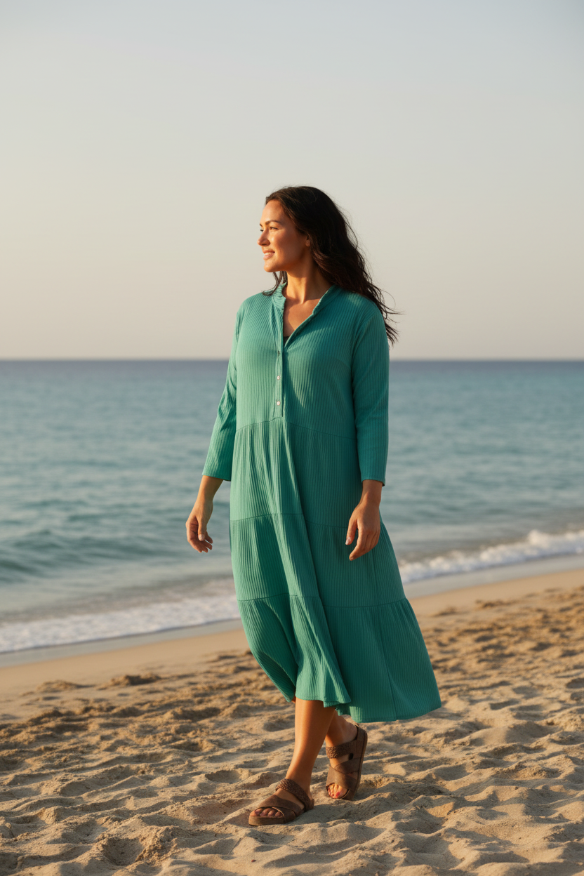 Klänning medelhavsstrand