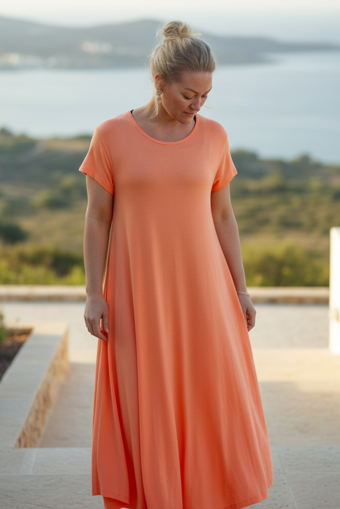 Ljusare persikofärg