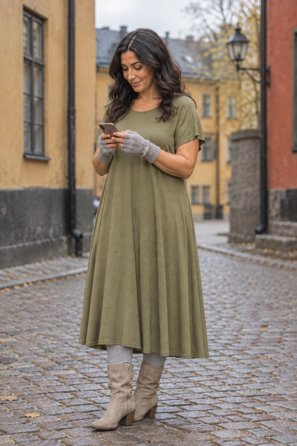 Med mobilen