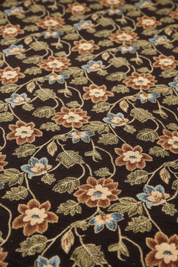 NÄRBILD - Detaljer på blommönstret