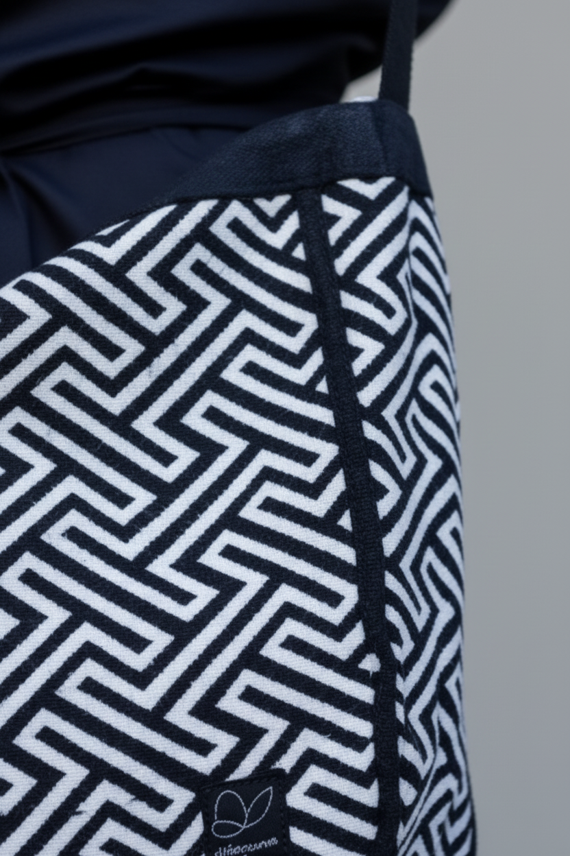 NÄRBILD - Detaljer på labyrintmönstret