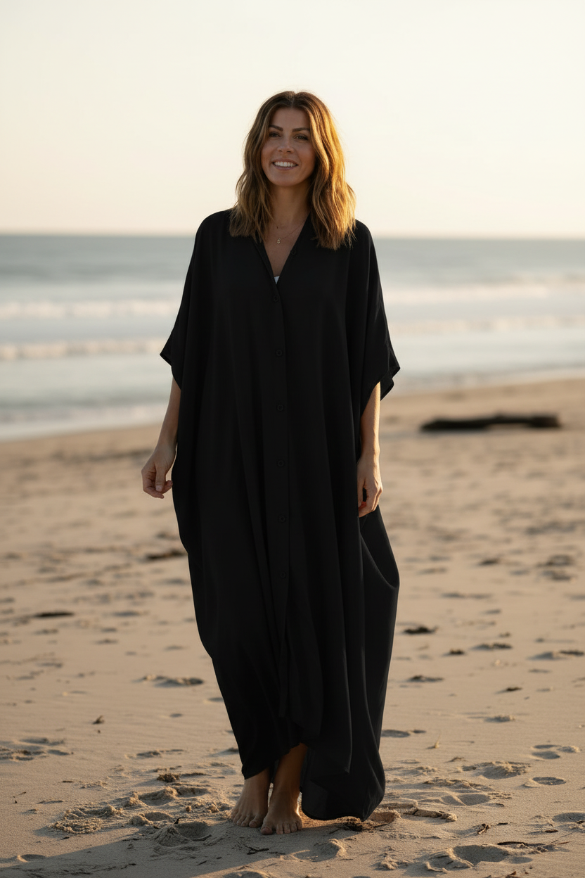 Naturlig vid nordisk strand