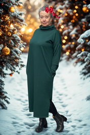 Mörkgrön Klänning Polo Kaftan Dark Green