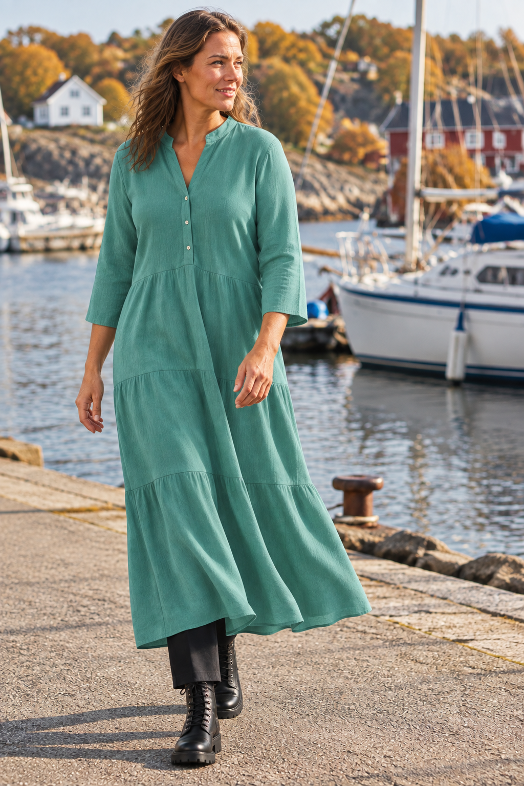 Promenad i höstsolen
