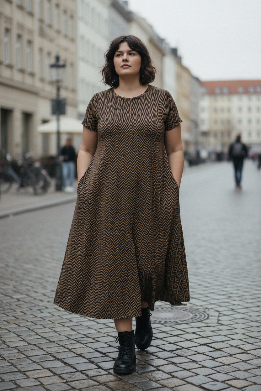 Rak A-linje – promenad