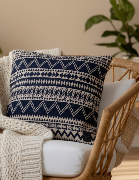 Tribal kudde närbild