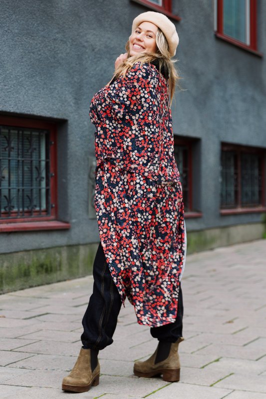 Tylösand Kimono Bloem Roze