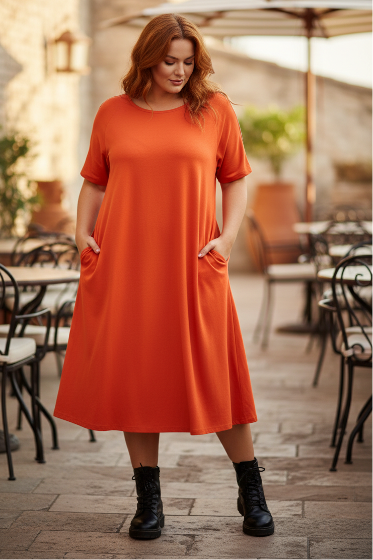 Uteservering med parasoller