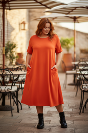 Uteservering med parasoller